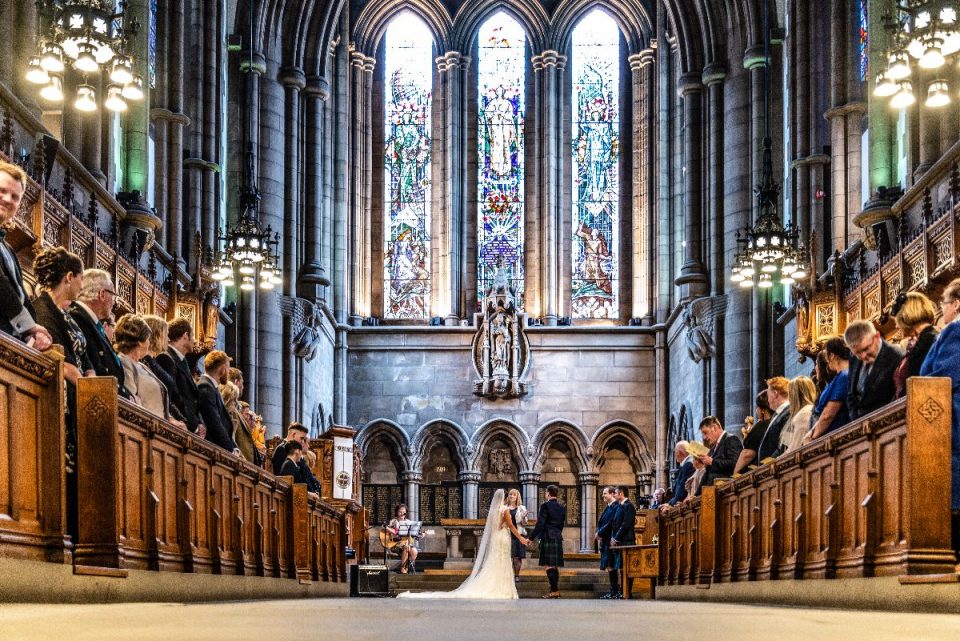 You must feel like royalty marrying in this church!