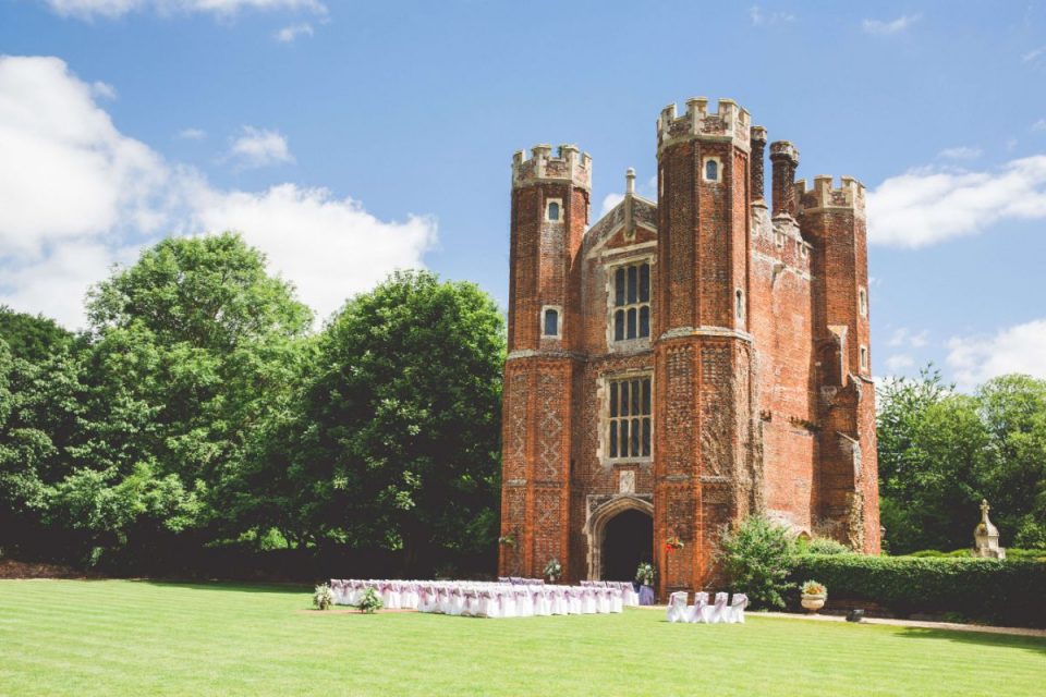 It's such a historic and opulent location for a wedding!