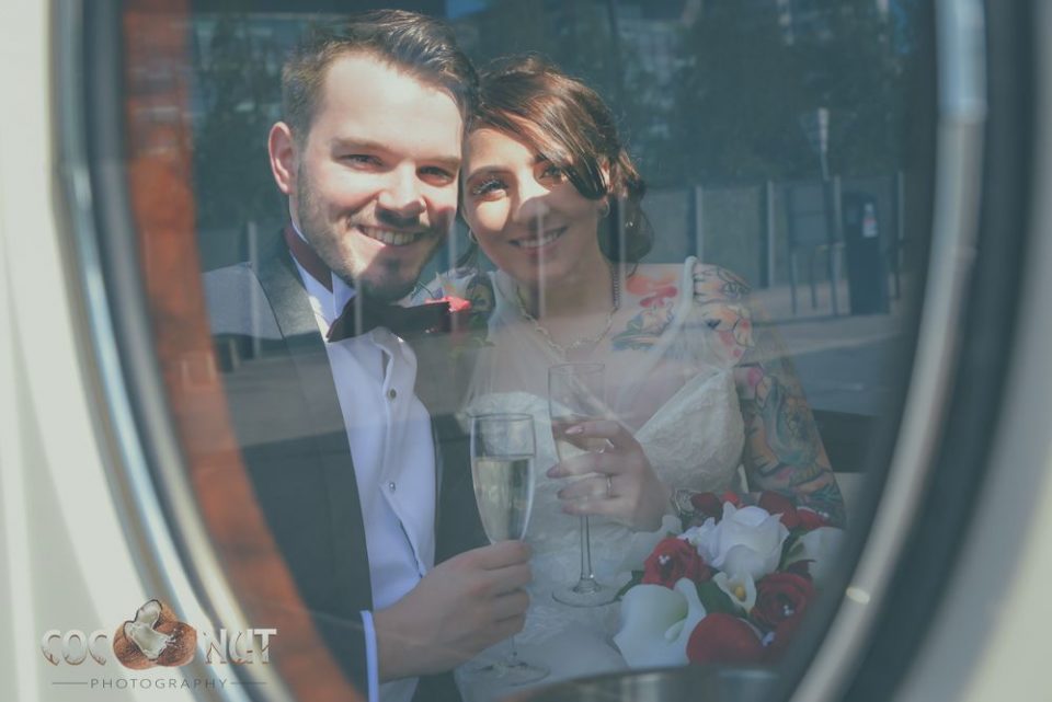 Their wedding was beautifully captured by Coconut Photography.