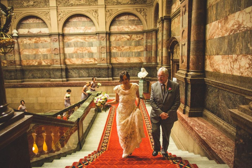 Imagine walking this beautiful starcase on your wedding day.
