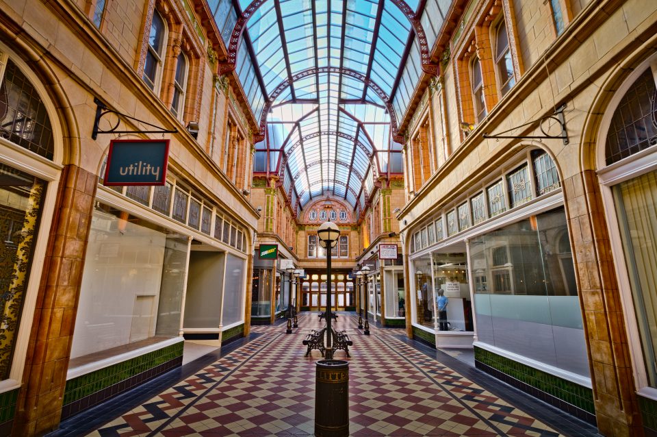 Have a stroll down the Miller Arcade for some really unique wedding photos!