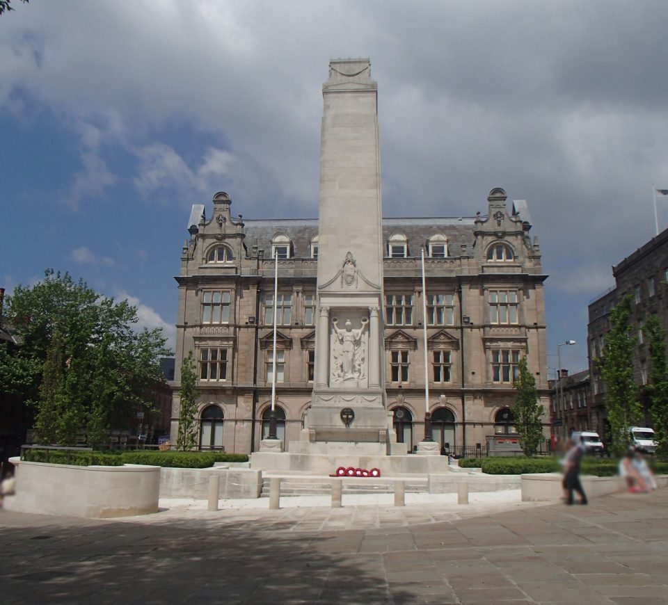 The Preston Cenotaph.