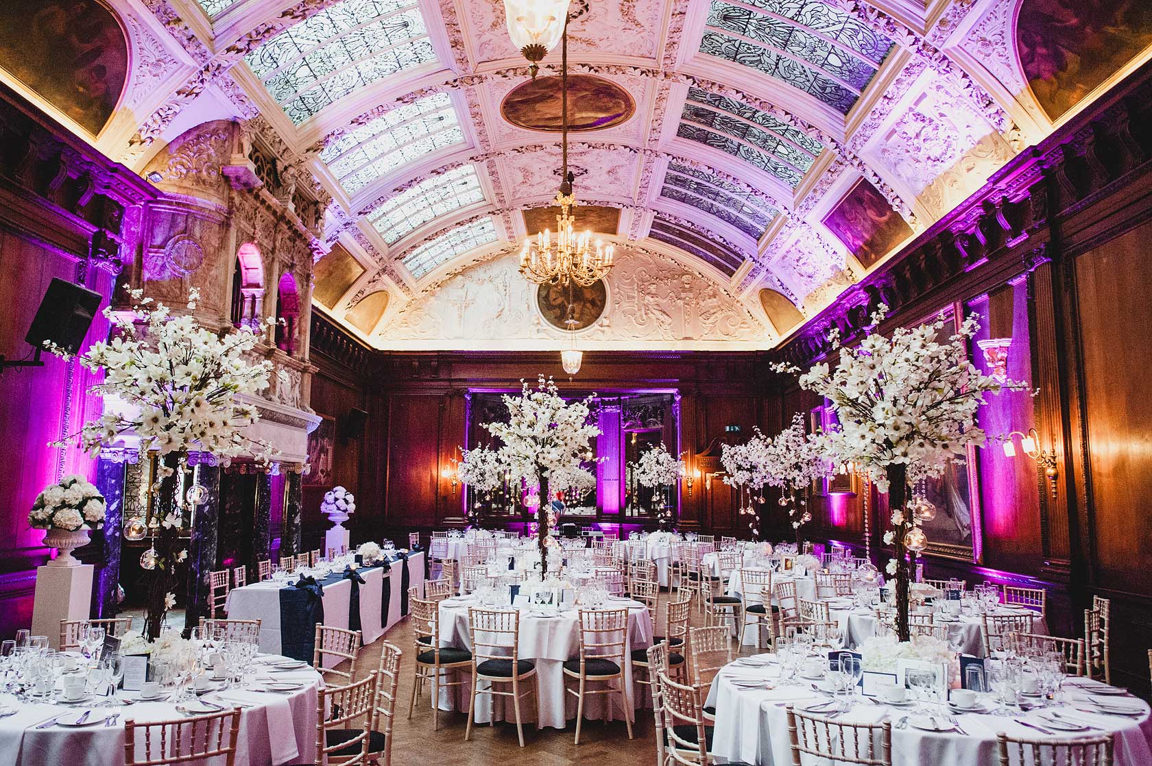 The beautiful interiors of Thornton Hall! Click the link to see what it looks like on the outside too!