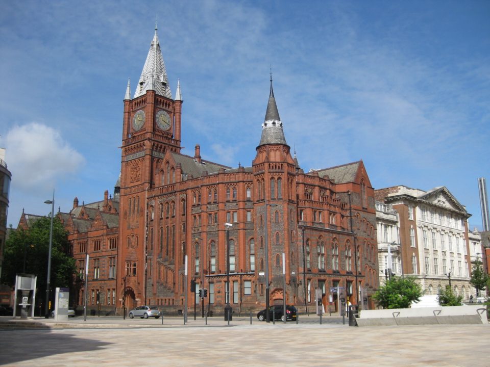 This building is so different to the others in Liverpool!