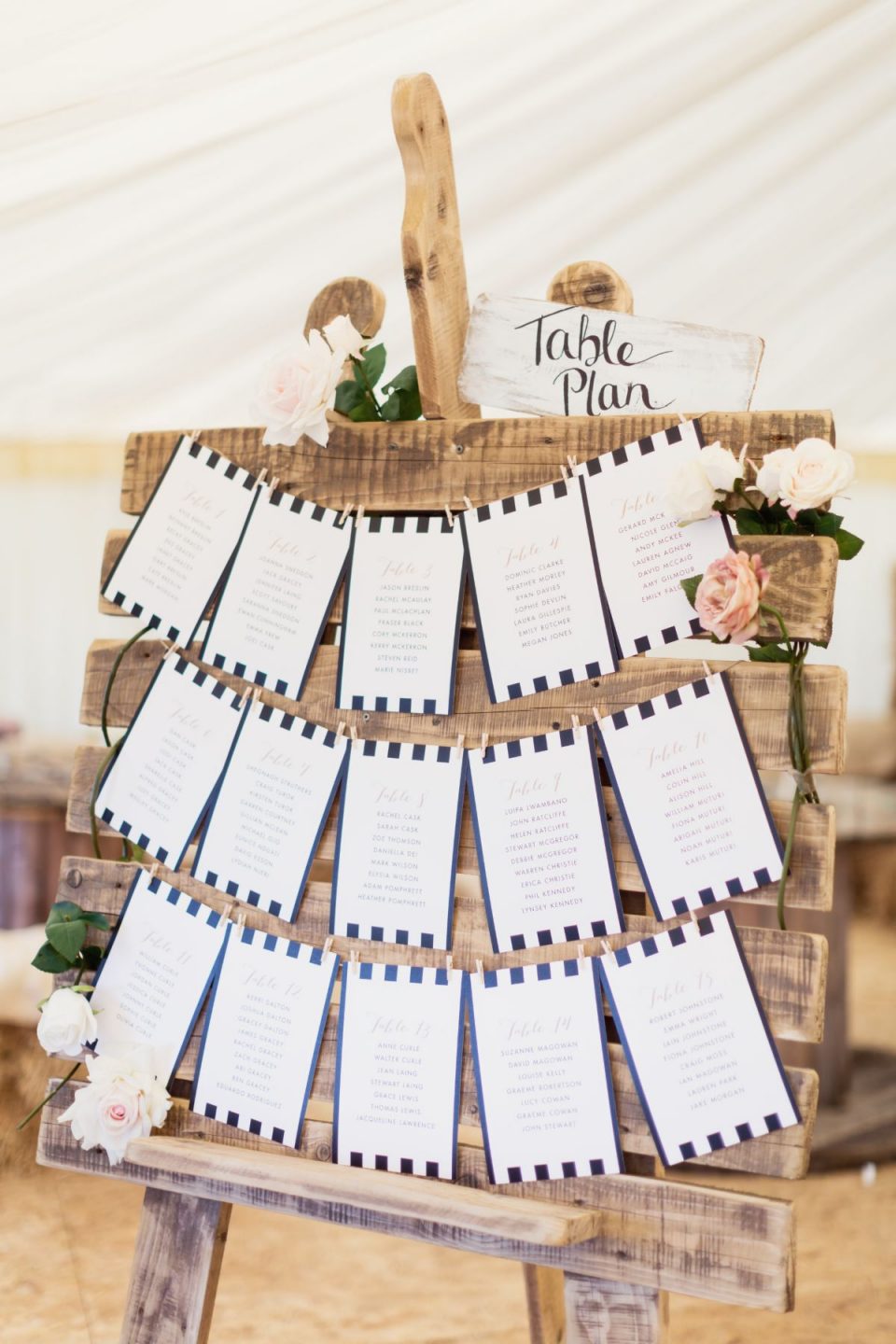 We love the table planner.