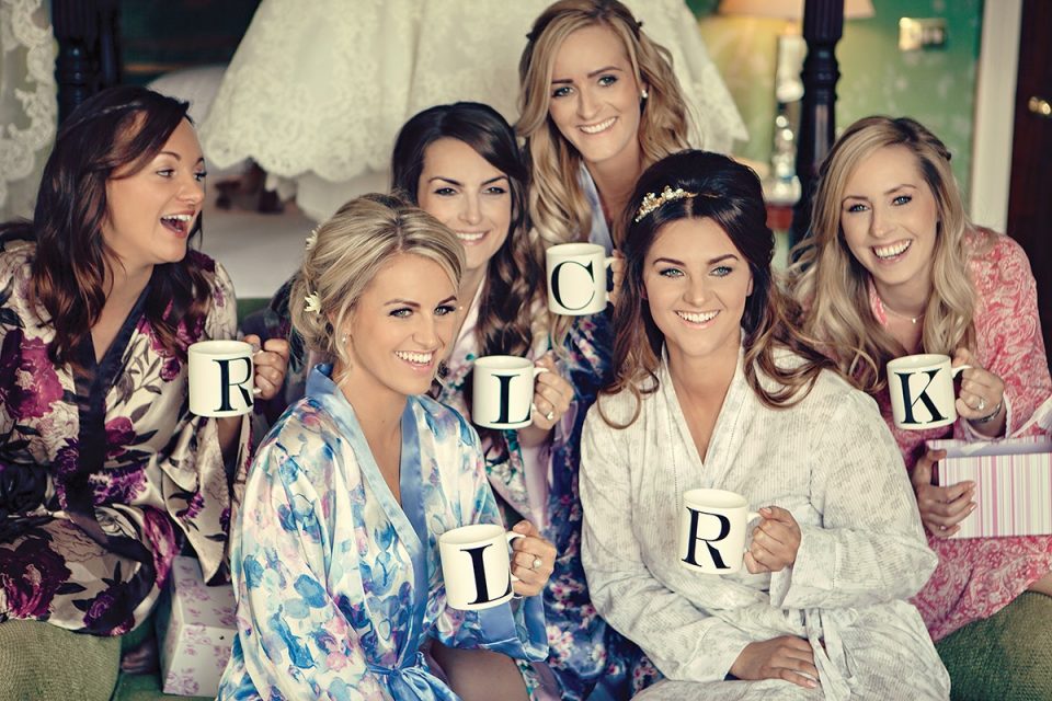 Who's adding bridesmaid mugs and gowns to the wedding list now? 
