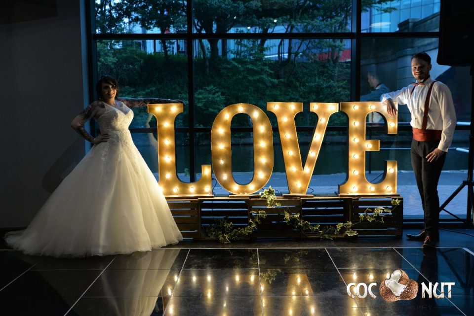 Charlotte and Daniel tied the knot at the Football Hotel in Manchester!