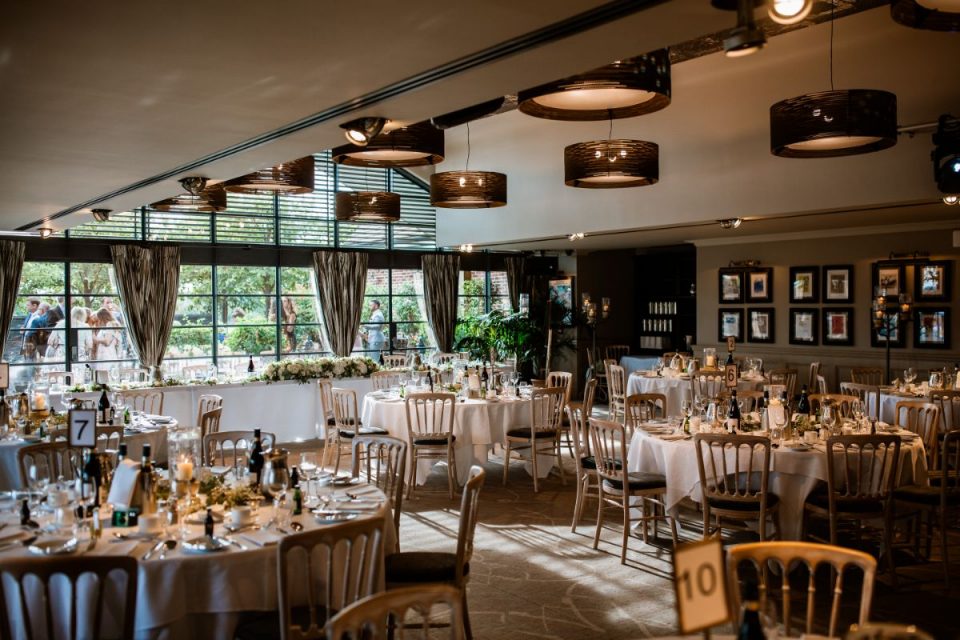 The venue is so modern and really beautiful!
