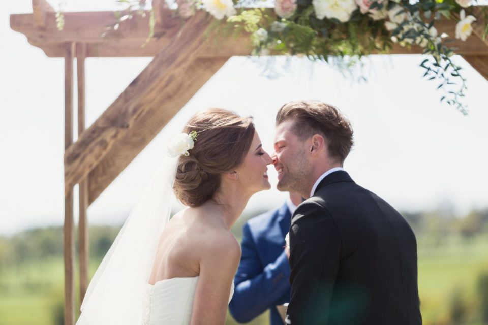 You may now kiss the bride!