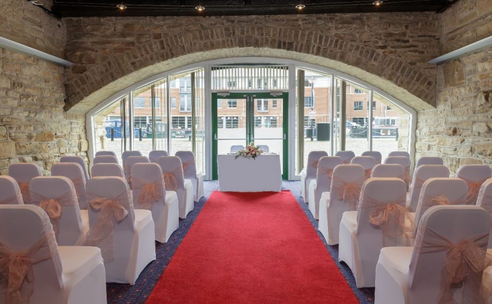 What a beautiful and unique place for a ceremony!