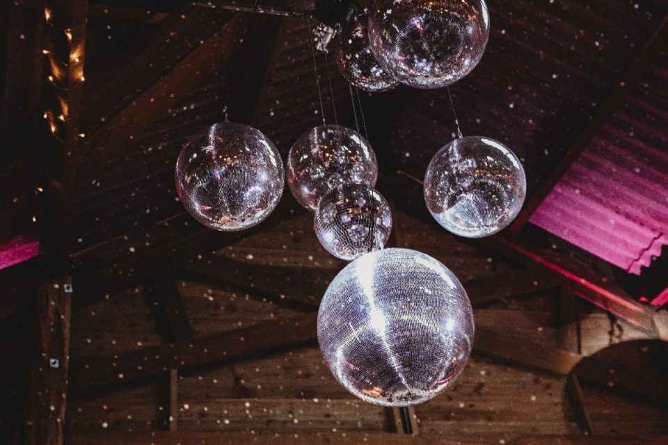 Why have one glitter ball when you can have 7?
