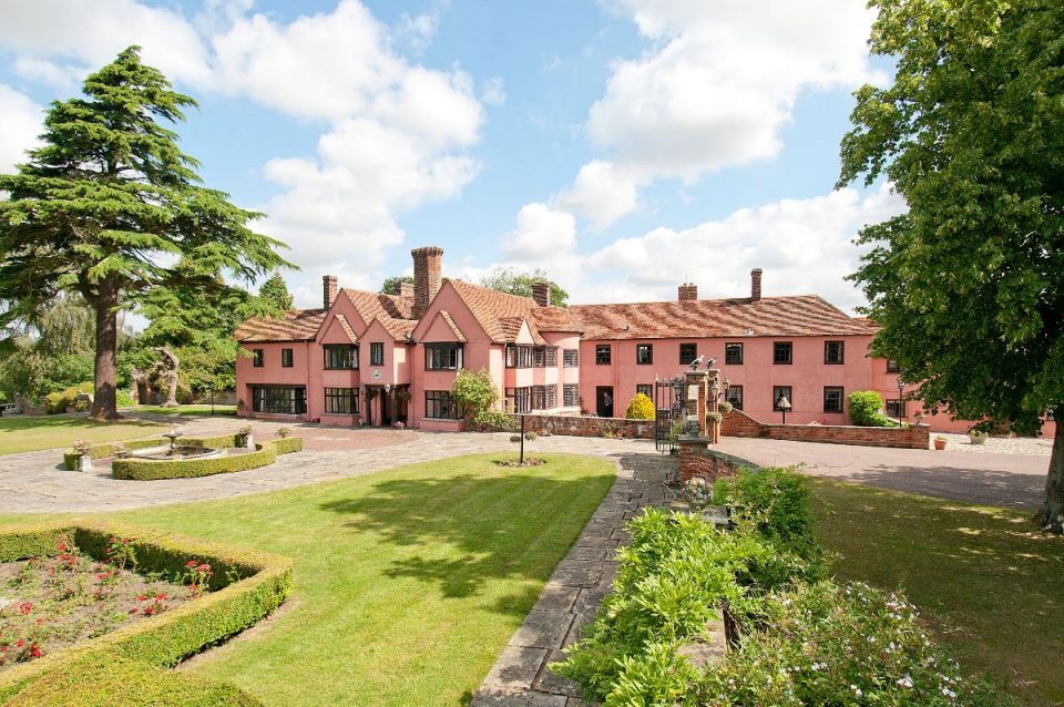 Little Easton Manor is far from little...this is only part of it!