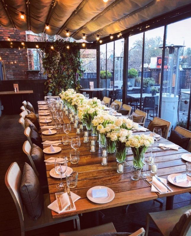 This is an ideal wedding venue if you're planning on having a smaller party on the day.