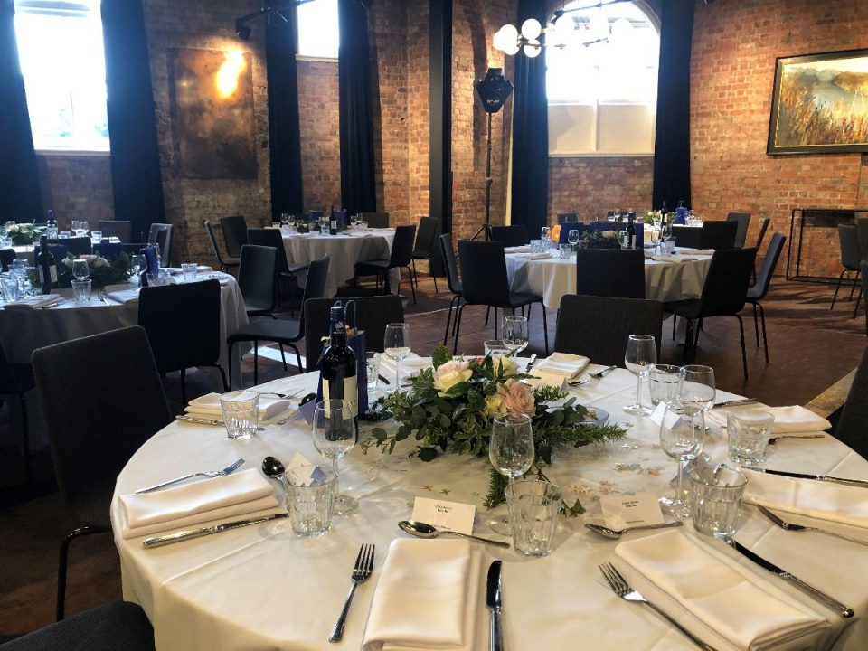 This venue is very practical and has a wonderful view of the suspension bridge!