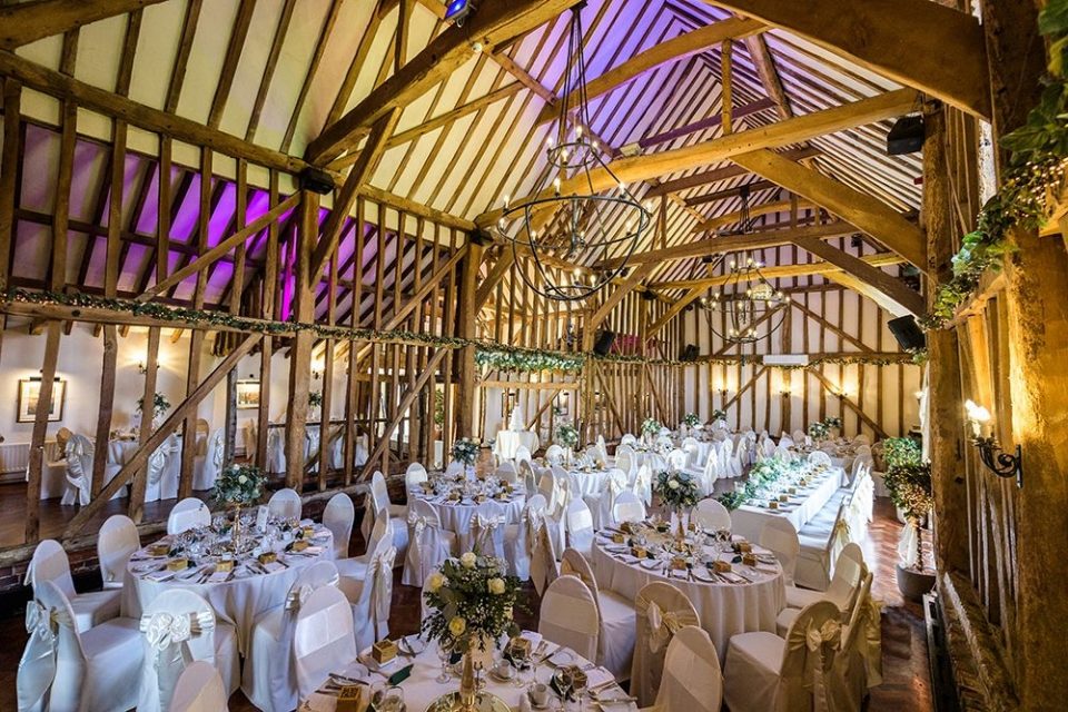 It's got to be one of the best rustic wedding settings!