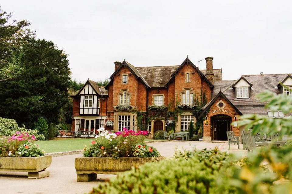 This stunning venue is beautiful inside and out!