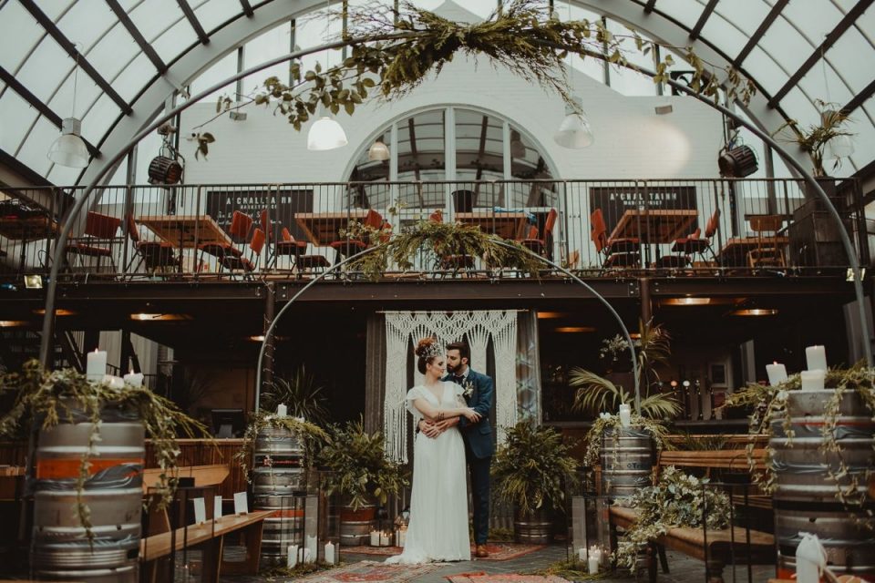 Such a unique place for your wedding! Click the link in the text to see more photos.