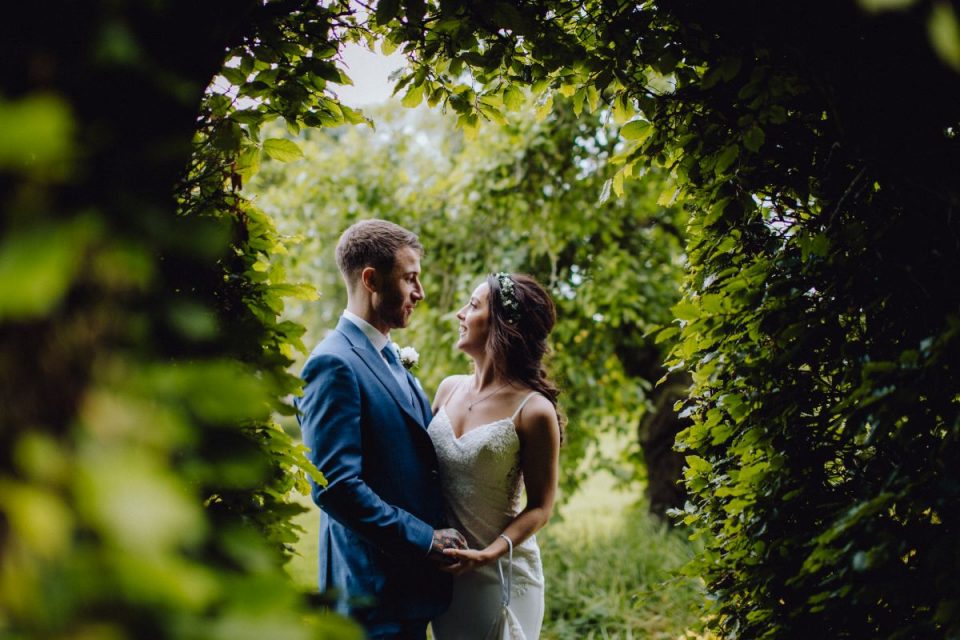 This beautiful shot through the wildlife was taken by Phoebe Jane Photography. A really beautiful and well lit photo.
