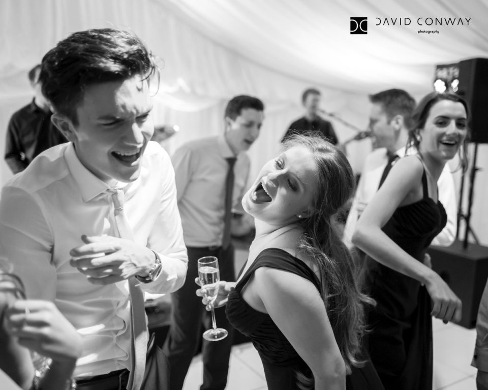Get your groove on and make sure the photographer's there!