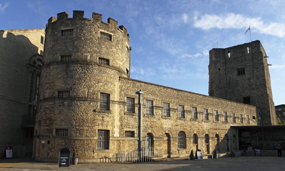 There's also a prison within its walls..!