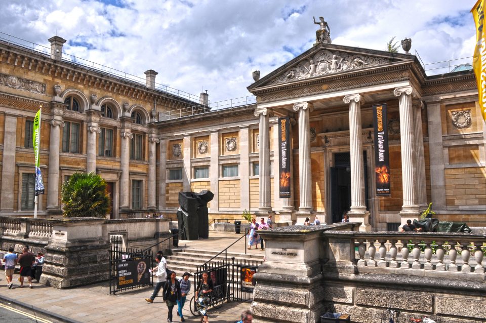 The grand Ashmolean Museum!