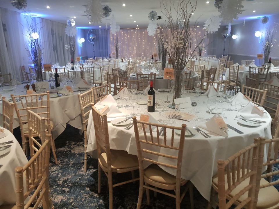 The reception area is really flexible and so modern!