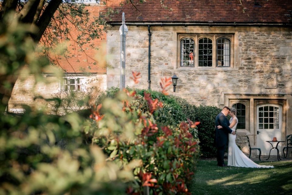 A Grade II listed 15th century manor house certainly sets the scene for a fairytale wedding!